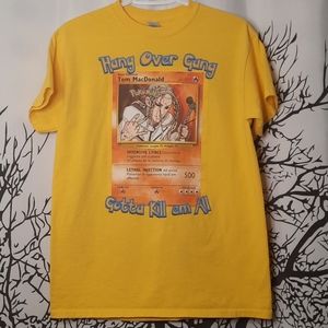 Pokémon Hang Over Guy Tom Macdonald Yellow Short Sleeve T-shirt
